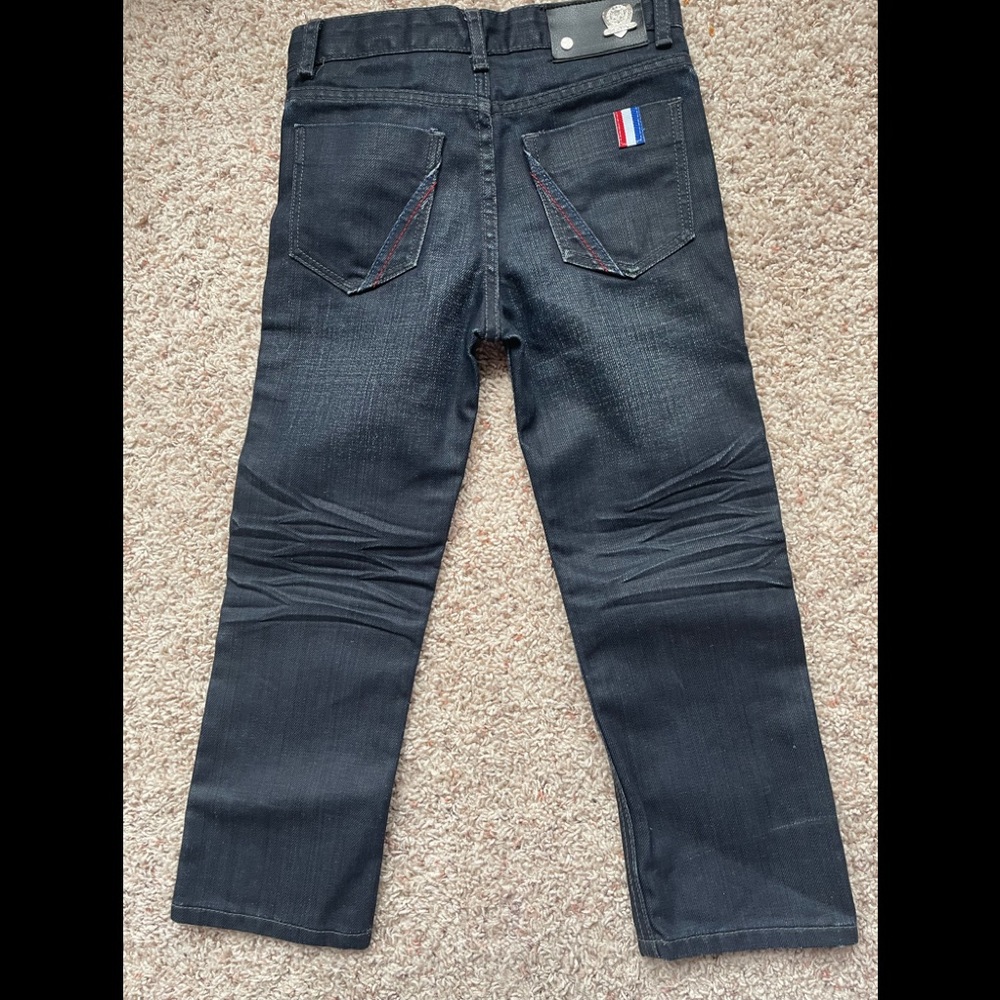 Platini Boys Jeans Dark Blue size 6 New